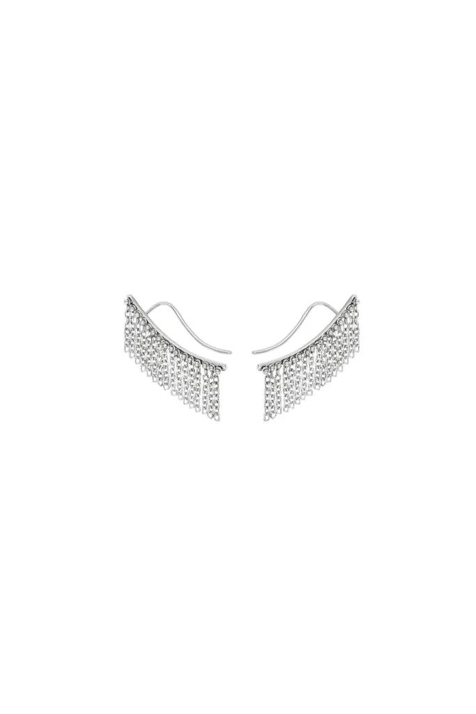 Short Chainfall Earrings