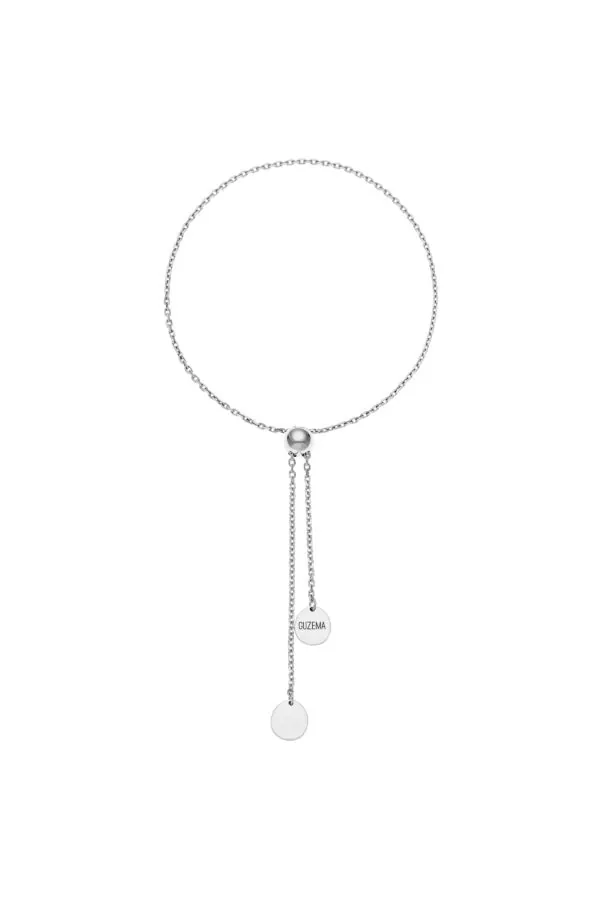 Bracelets Flat Transformer Bracelet, white gold with high-end craftsmanship from Guzema