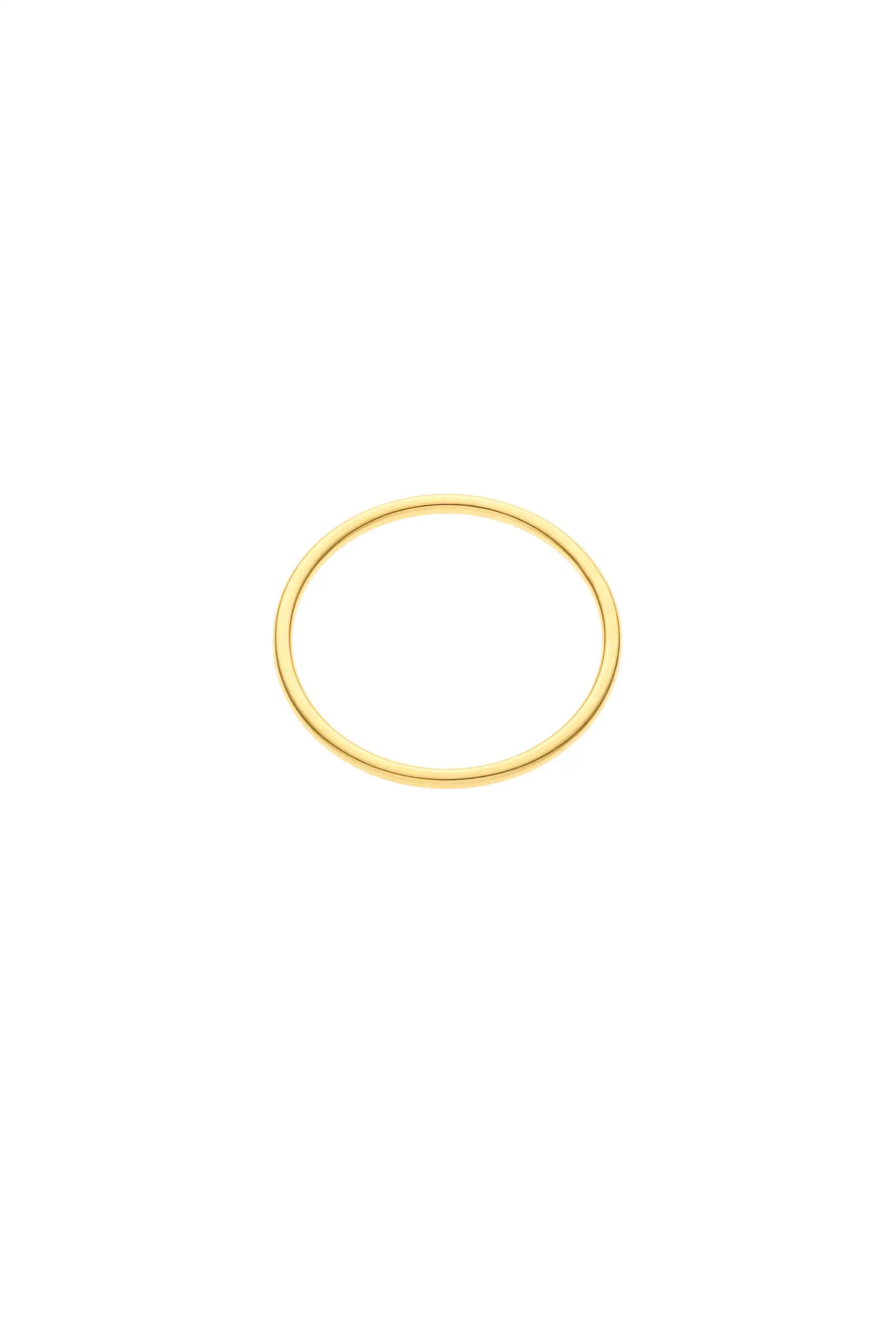 Rings Solo Ring, yellow gold with modern design available now