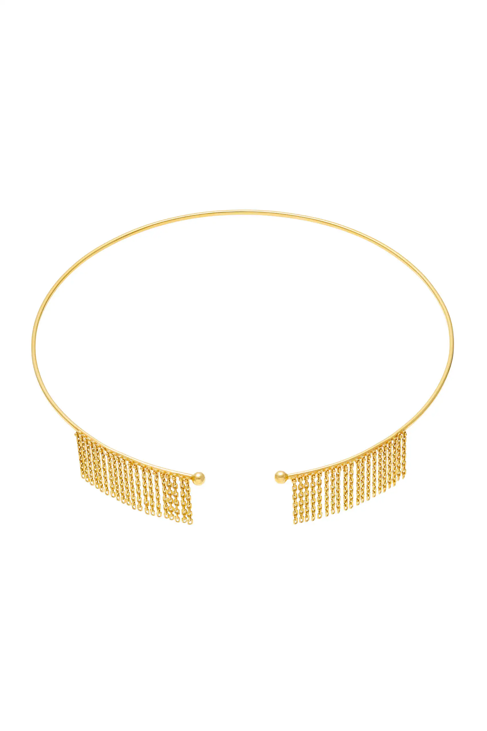 Chokers Chainfall Choker, yellow gold available online with unique design