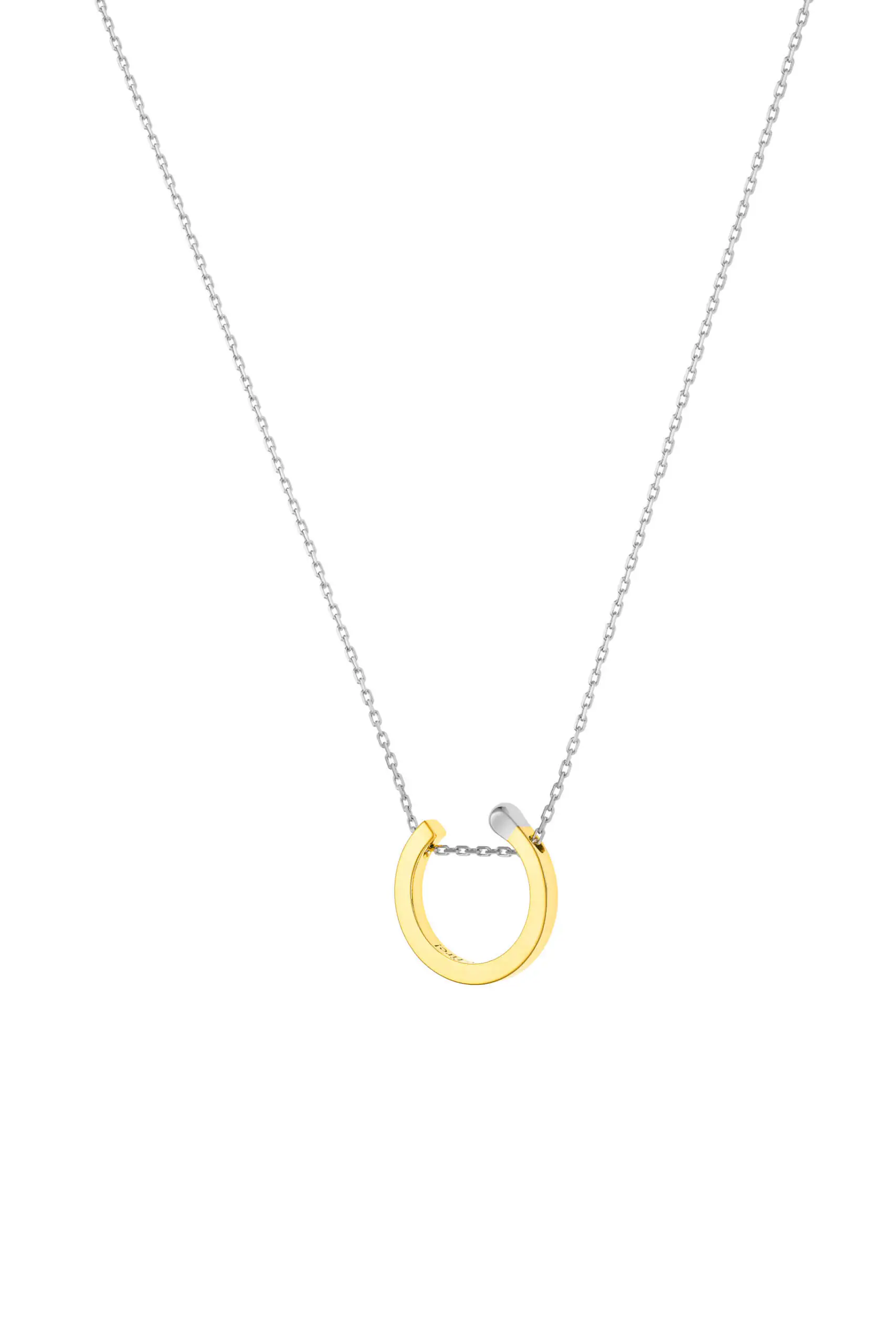 Exclusive Necklaces Round Match Necklace, yellow gold from Guzema