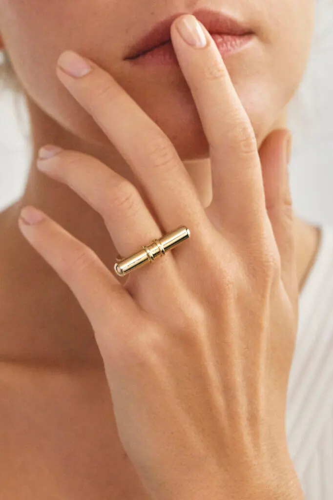 Rings Capsule Ring, yellow gold available online with expert craftsmanship