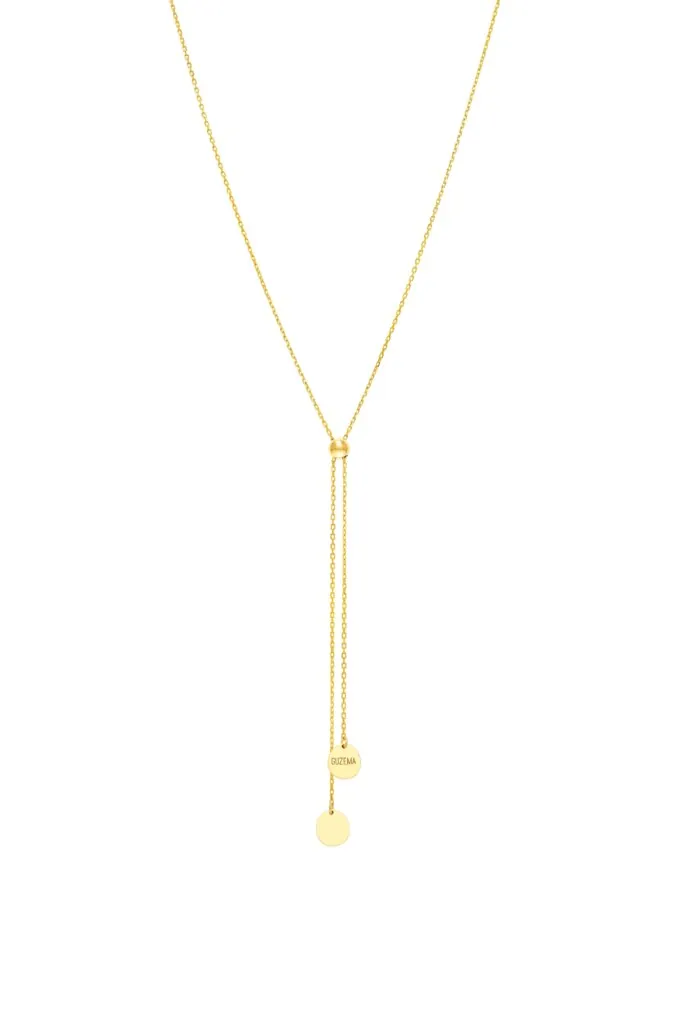 Flat Tie Necklace