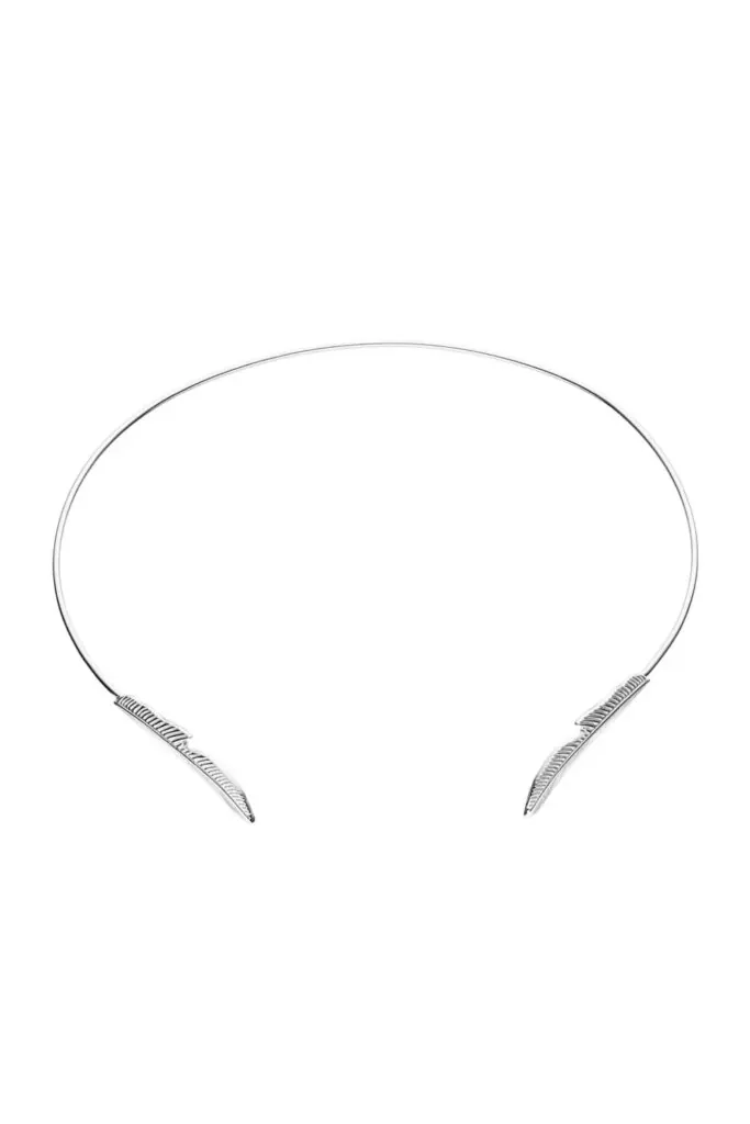 Feather choker