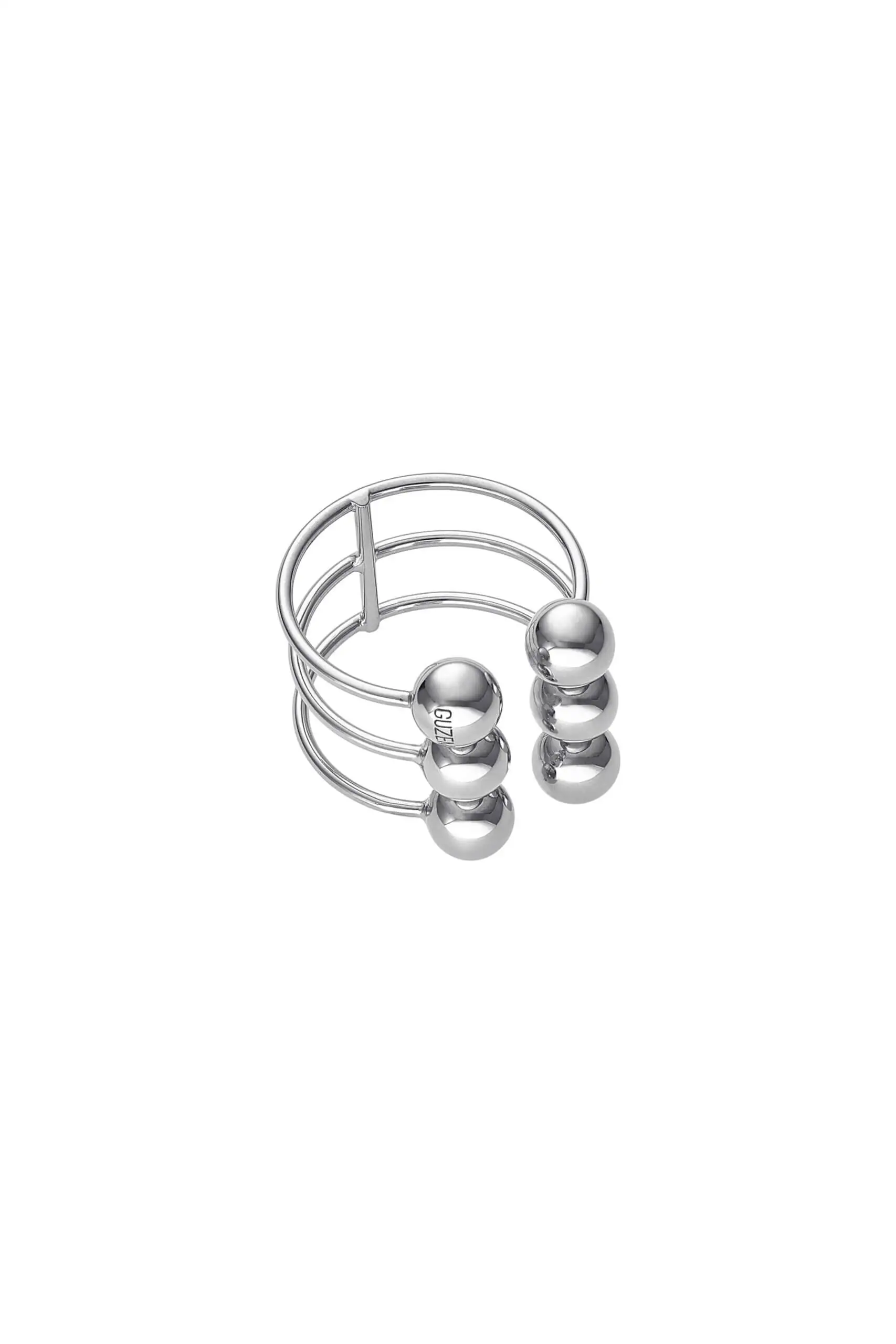 Rings Multi Orb Ring, white gold with modern design available now