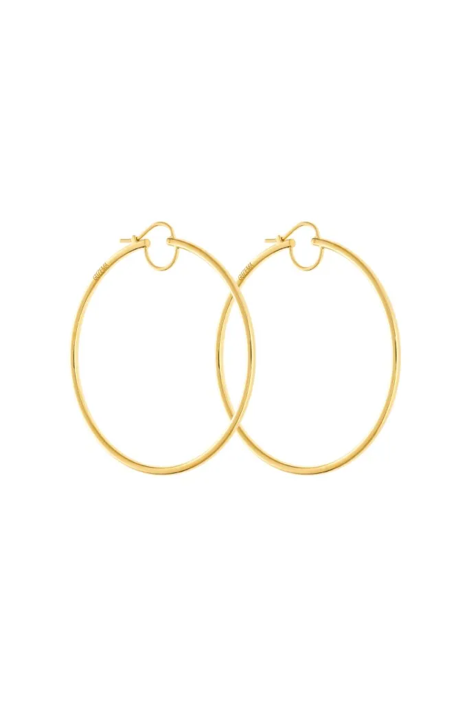 Mid Hoops Earrings
