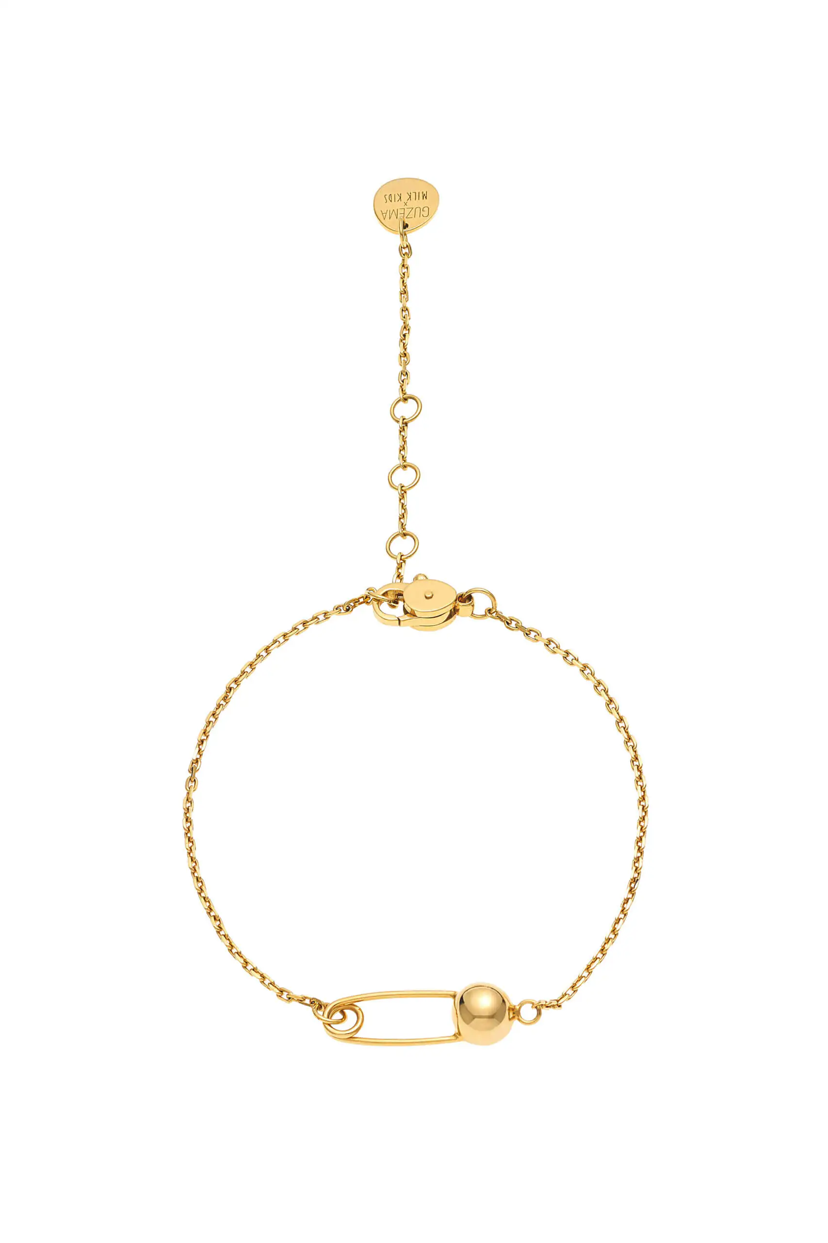 Pin Bracelet, yellow gold