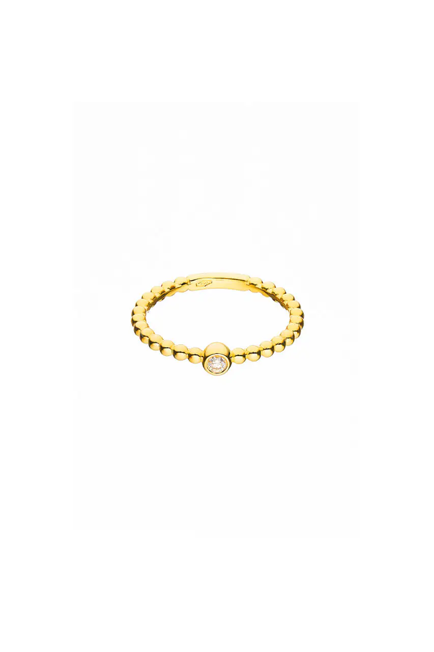 Rings Diamond Spotlight Ring, yellow gold available online with expert craftsmanship