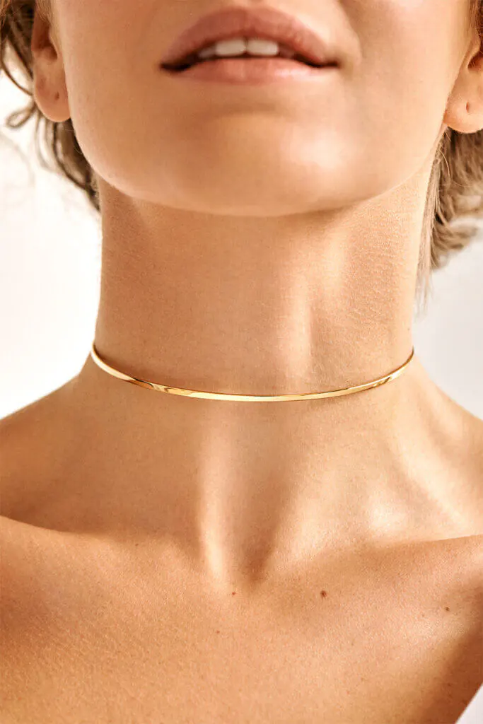 Chokers Multi Diamonds Choker, yellow gold available online with unique design