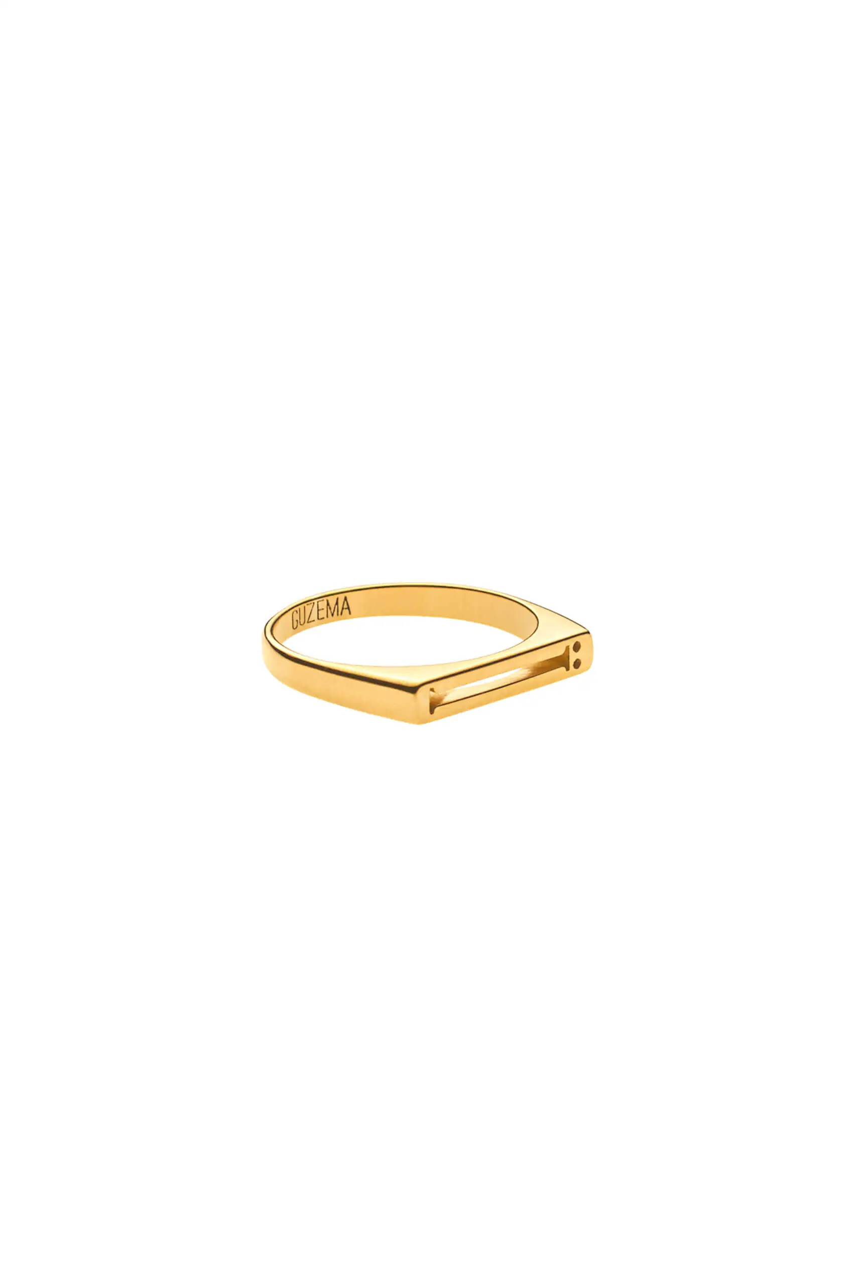 Rings Essence Ring, yellow gold with luxury craftsmanship from Guzema