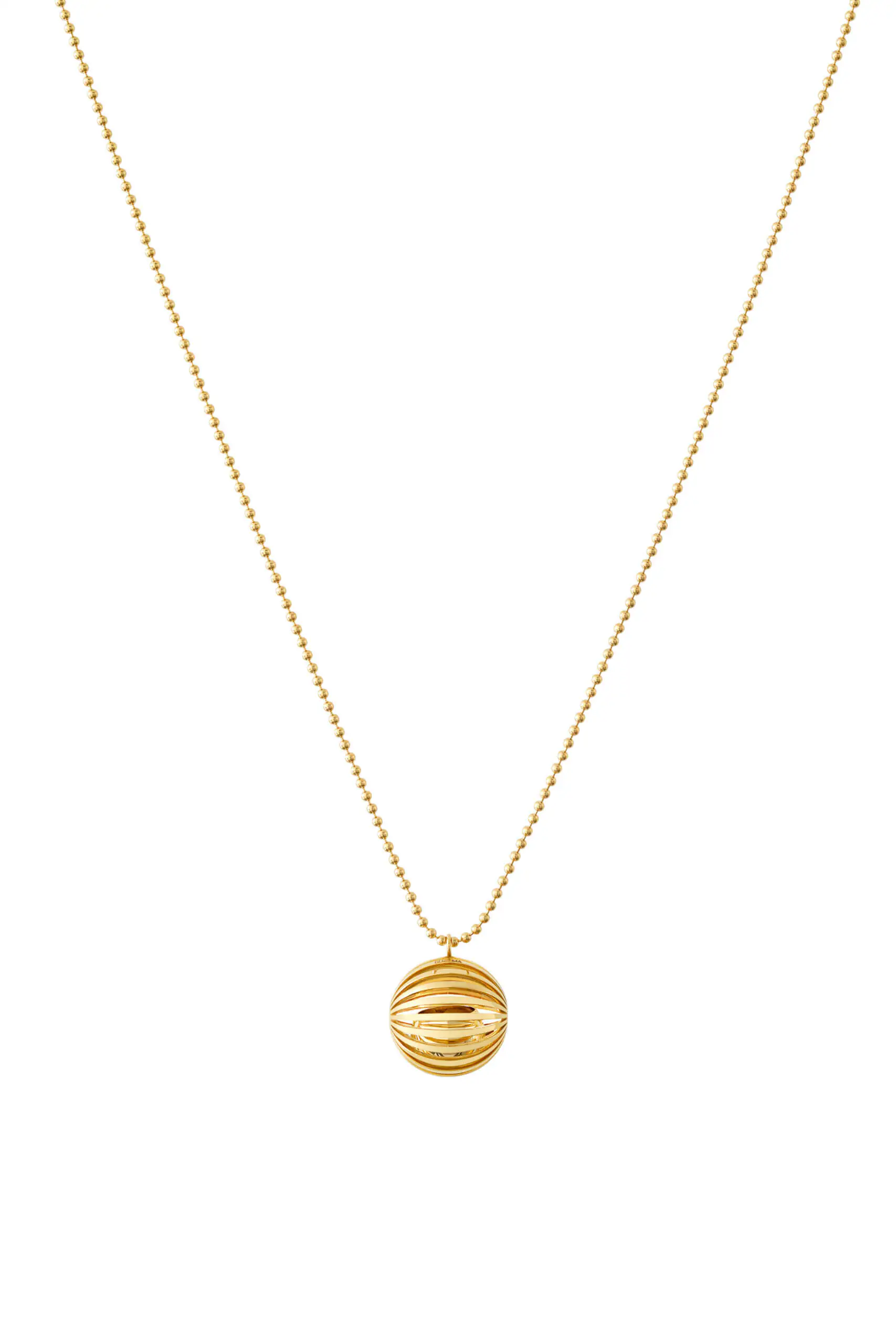 Exclusive Necklaces Baby Bell Necklace, yellow gold from Guzema