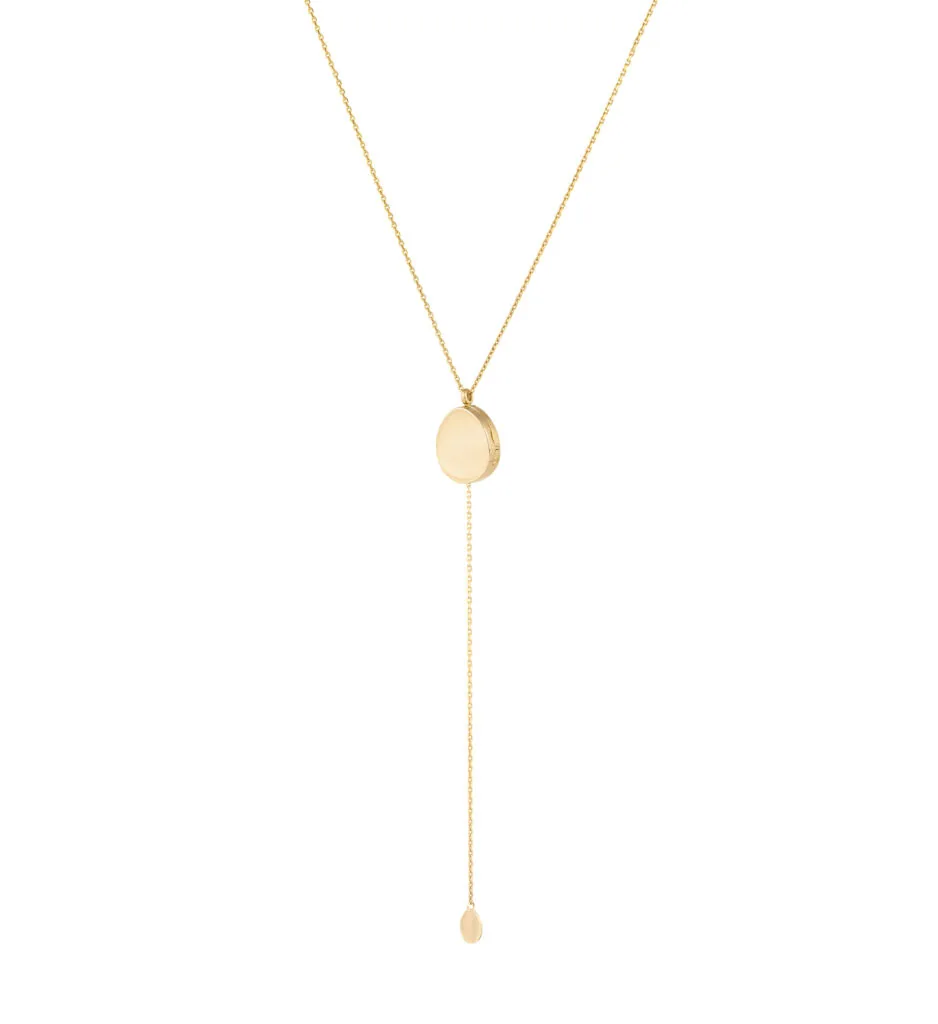 Oval Locket Necklace