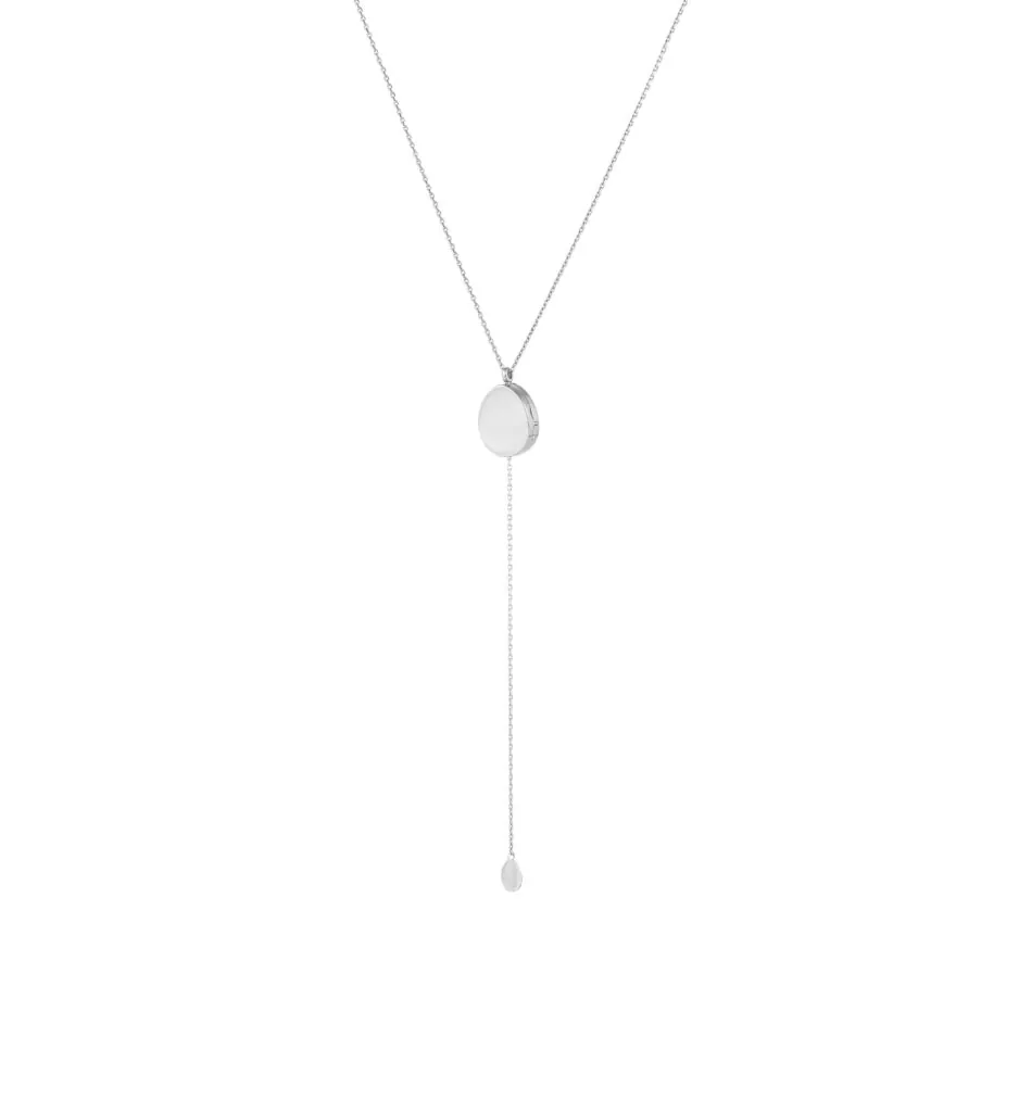 Oval Locket Necklace