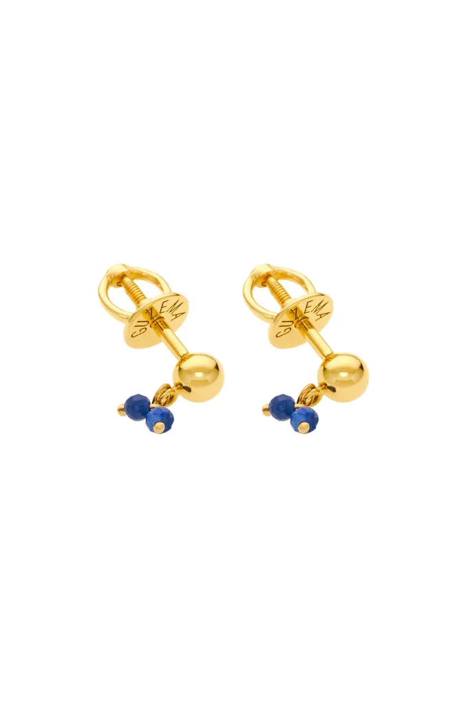 Twin Gem Earrings