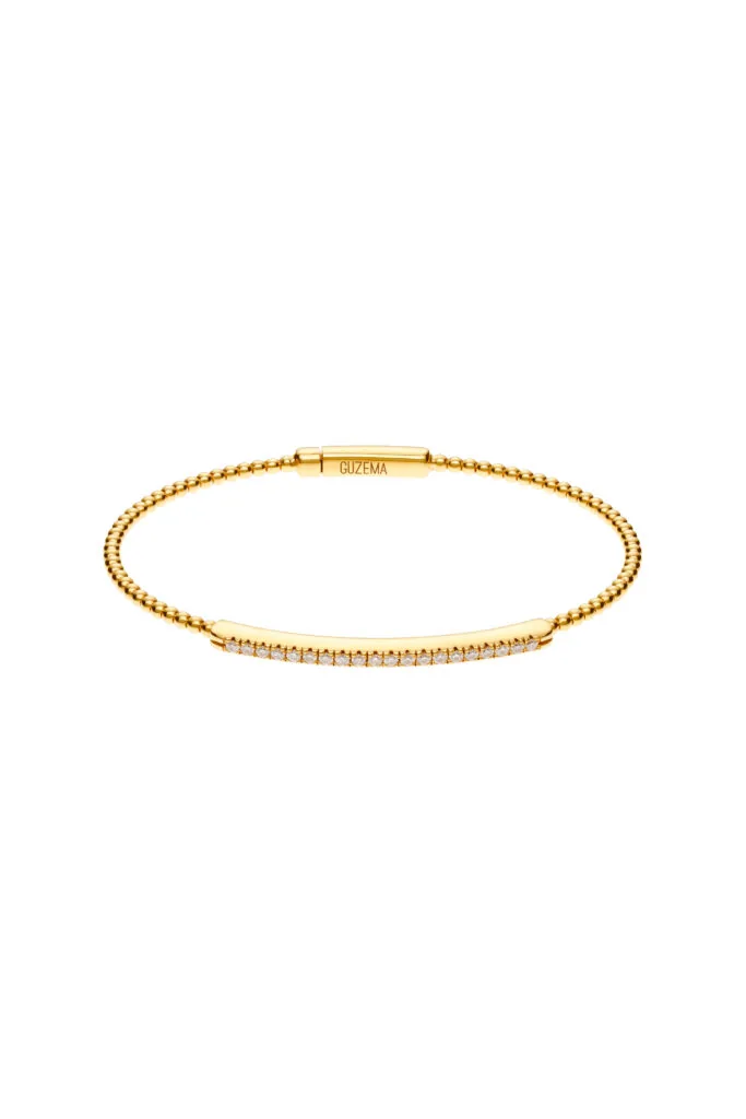 Bracelet with 19 diamonds