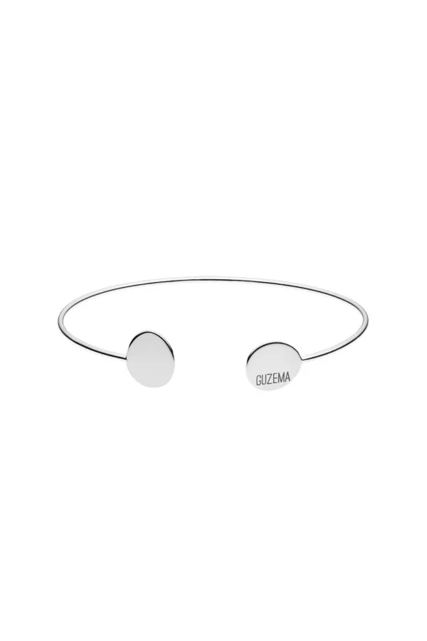 Bracelets Flat Bracelet, white gold with high-end craftsmanship from Guzema