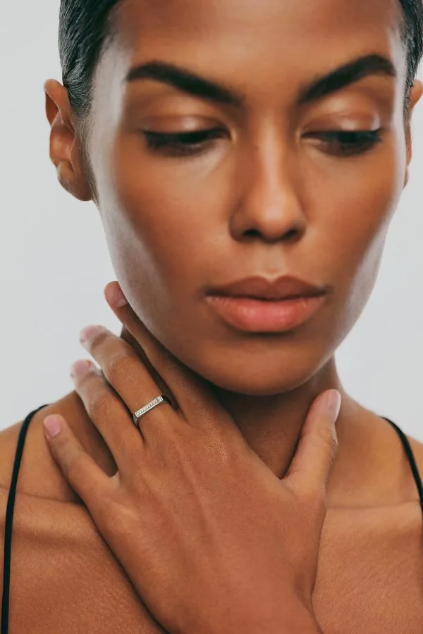 Rings Essence Ring, diamonds, white gold available online with expert craftsmanship