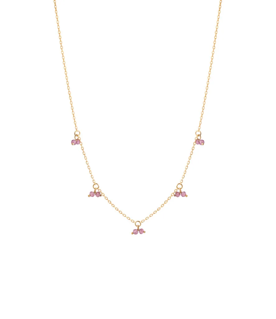 Duo Gems Necklace