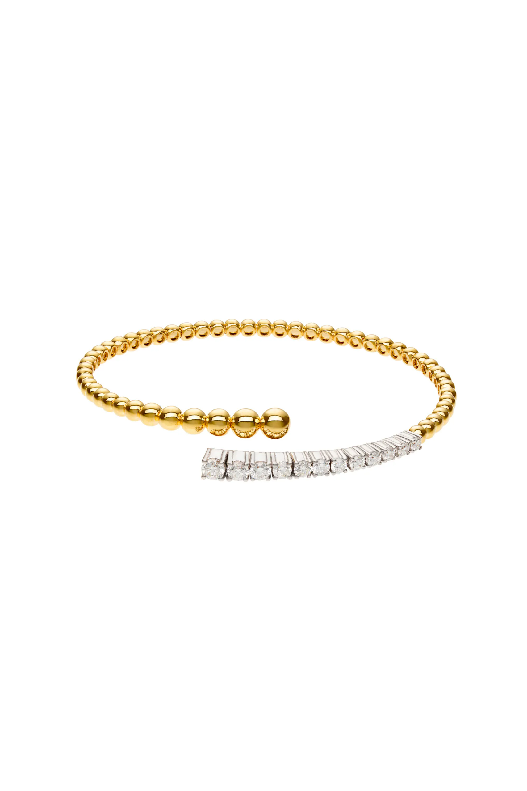 Bracelets Quintessence Diamond Bracelet, yellow gold for everyday elegance