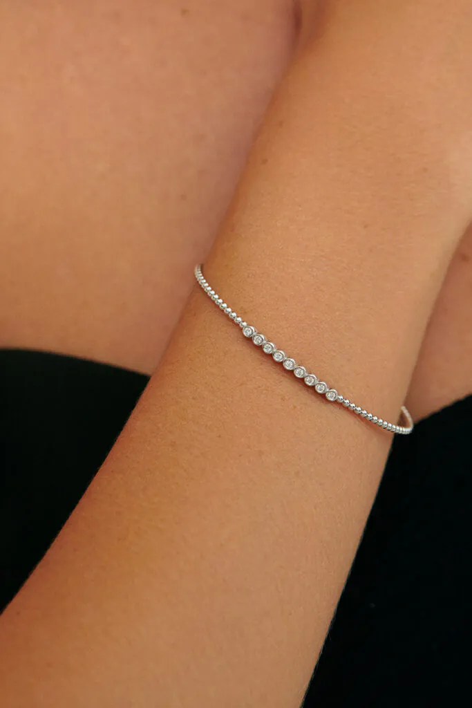 Bracelets Multi Diamonds Bracelet, white gold with high-end craftsmanship from Guzema