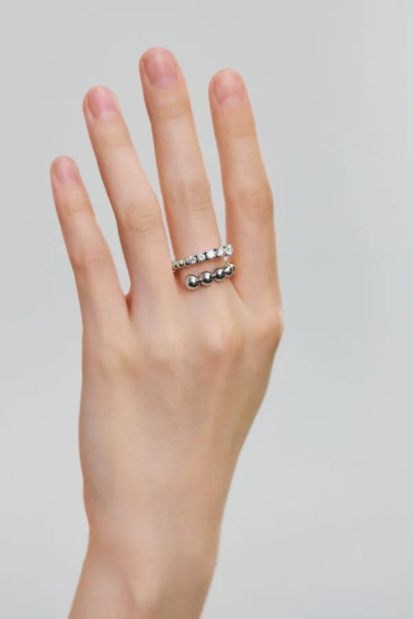 Rings Quintessence Diamond Ring, white gold with modern design available now