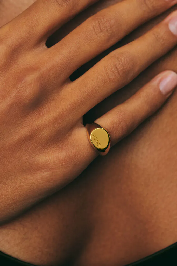 Rings Signet Ring, yellow gold available online with expert craftsmanship