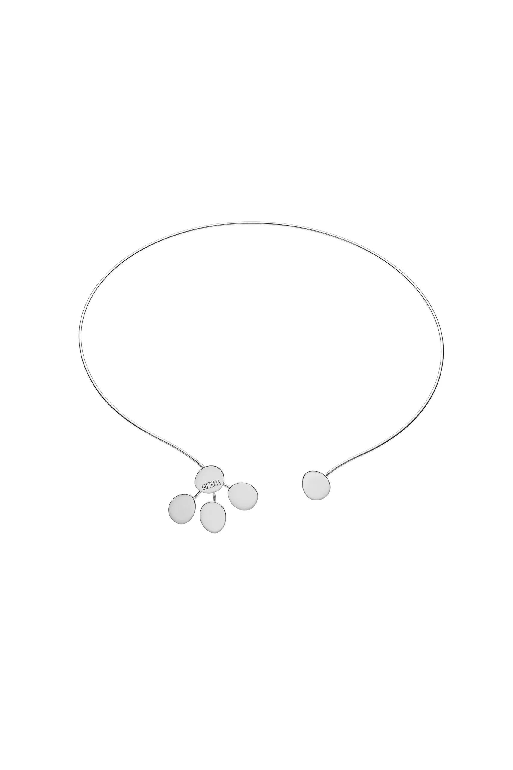 Chokers Petal Flat Choker, white gold with exceptional quality