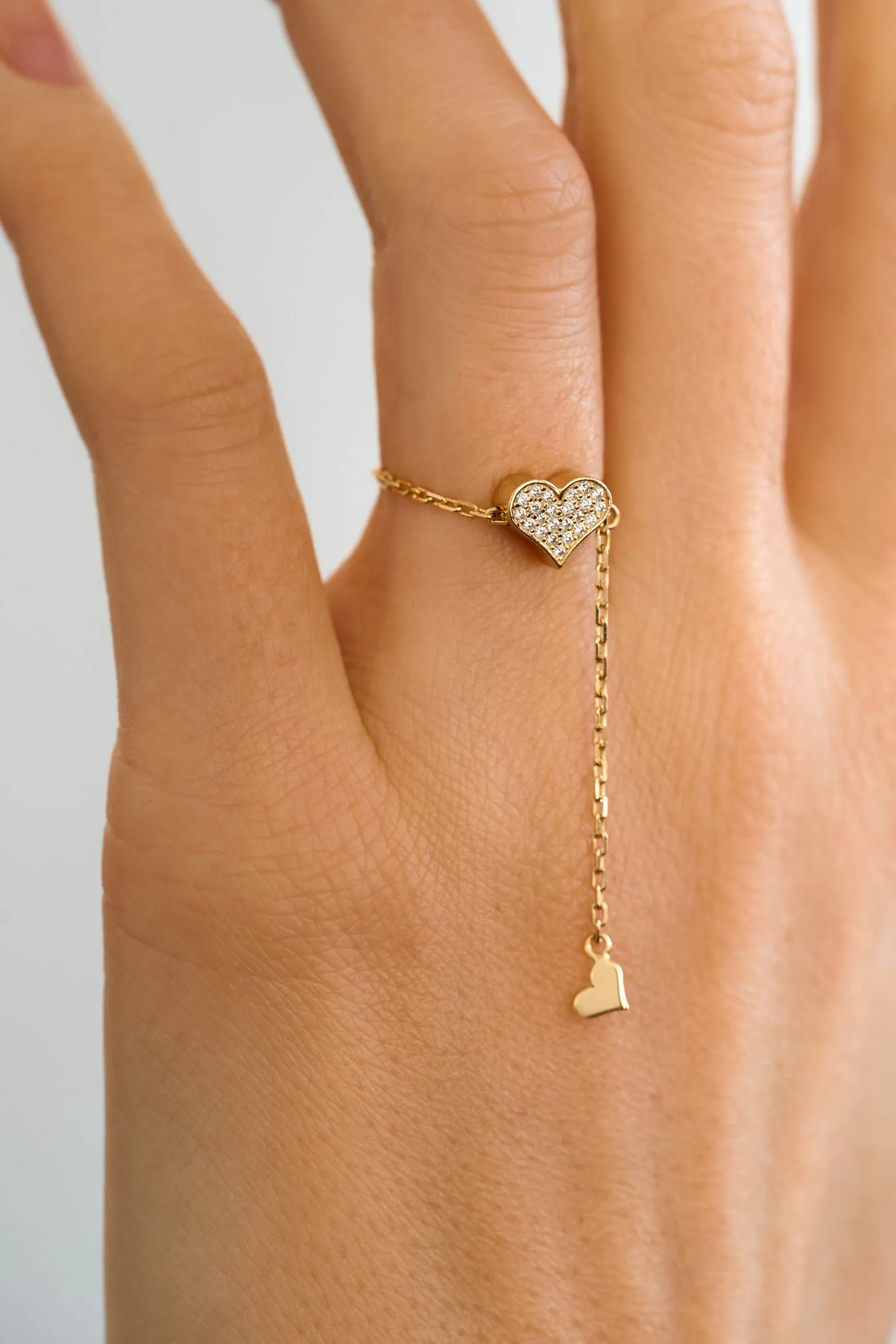 Rings Heart Transformer Ring, diamonds, yellow gold available online with expert craftsmanship