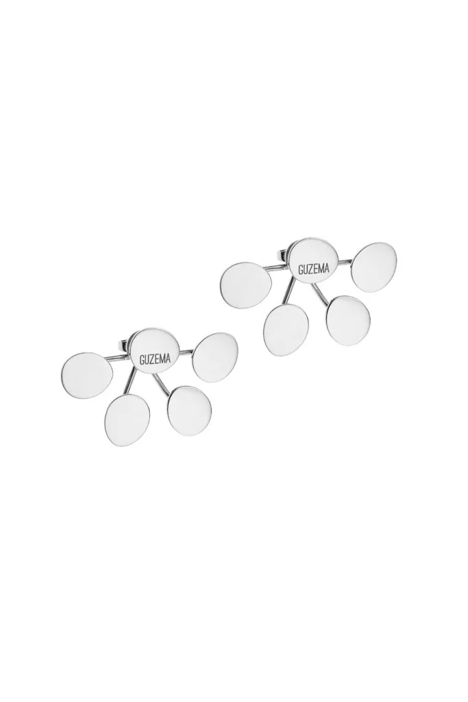 Bold Quintet Flat Transformer Earrings