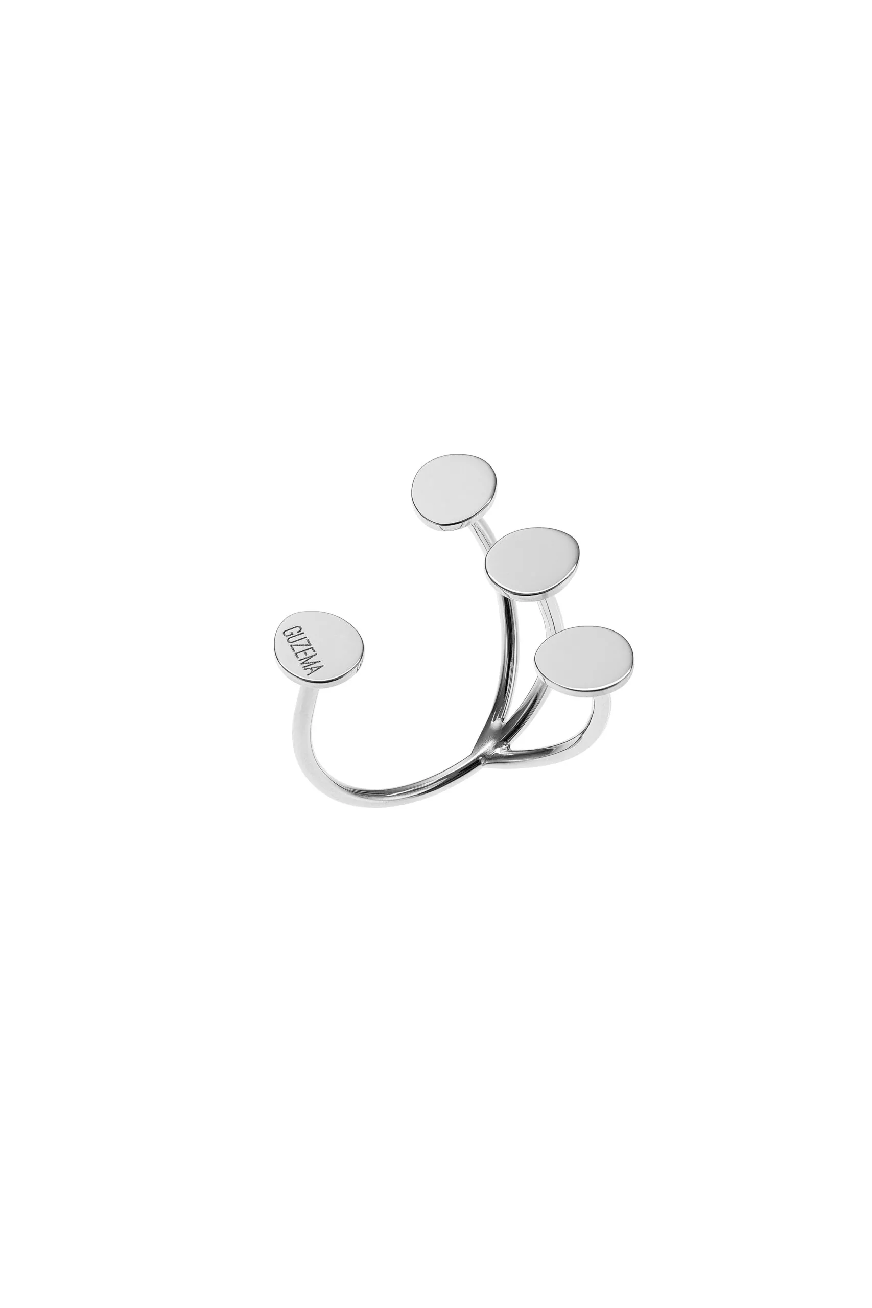 Rings Petal Flat Ring, white gold available online with expert craftsmanship