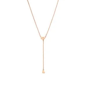 Heart Transformer Necklace, rose gold