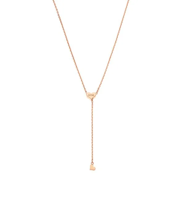 Necklaces Heart Transformer Necklace, rose gold with fast delivery from Guzema