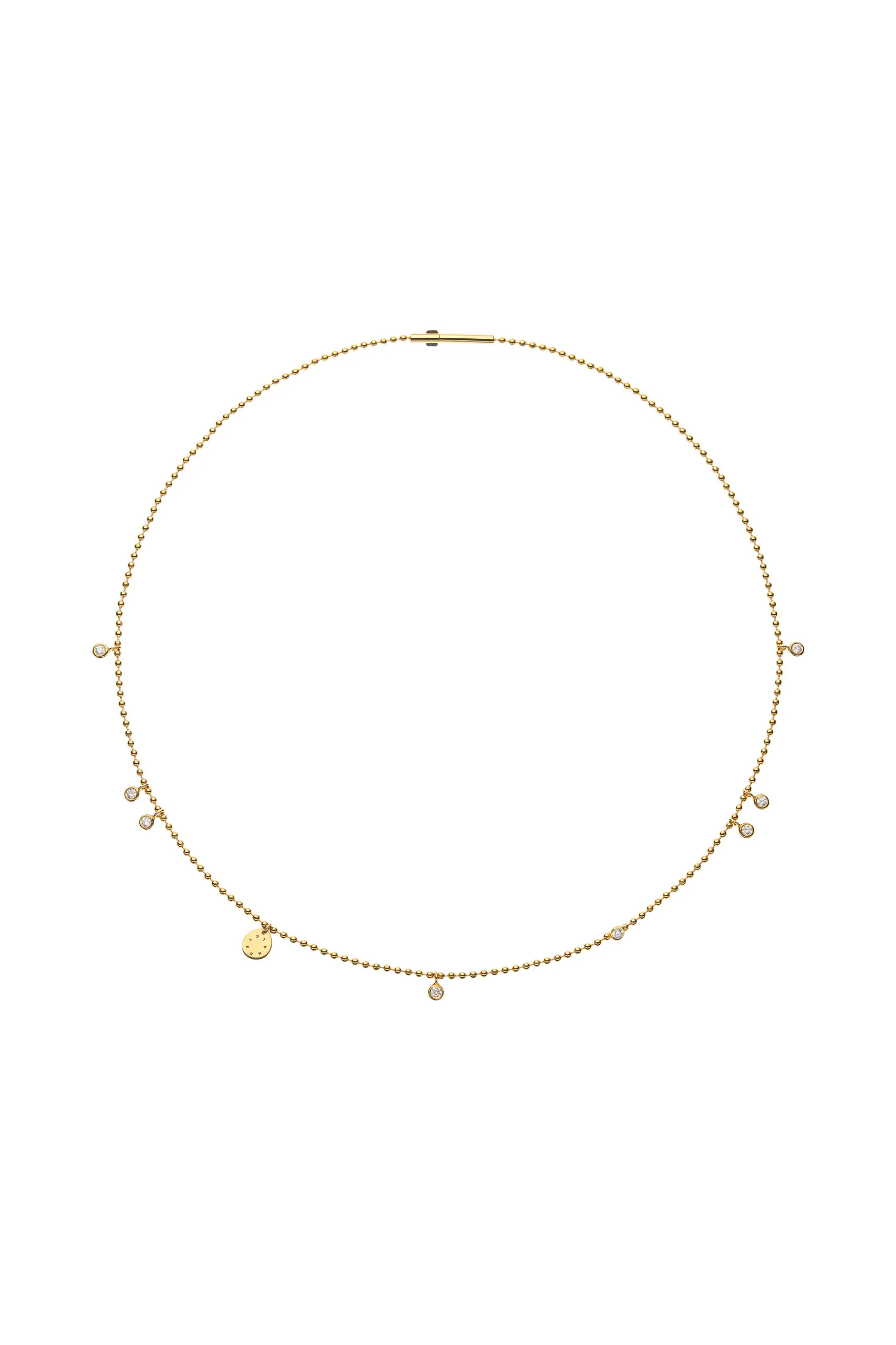 Eternal Necklace, diamonds, yellow gold