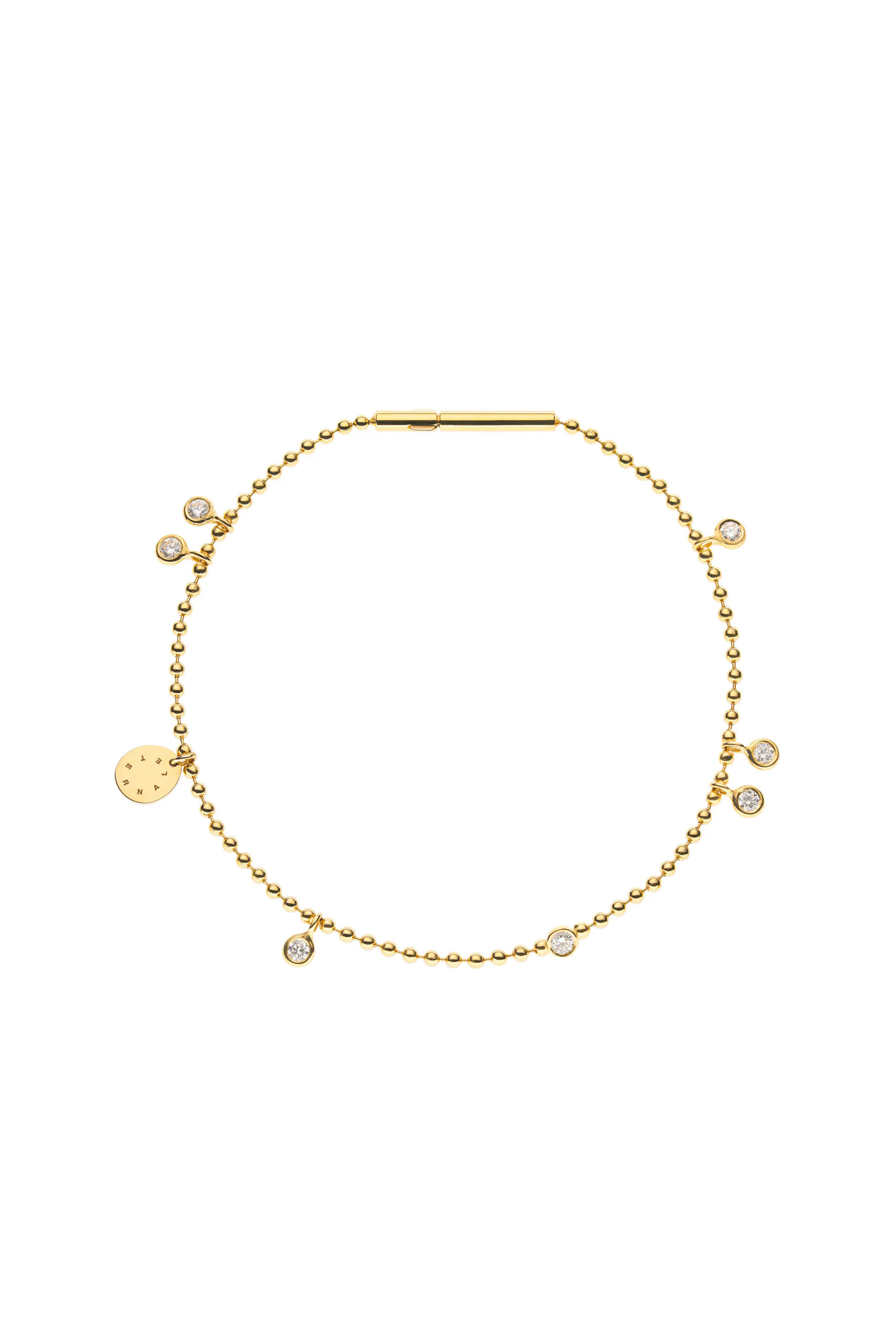 Eternal Bracelet, diamonds, yellow gold