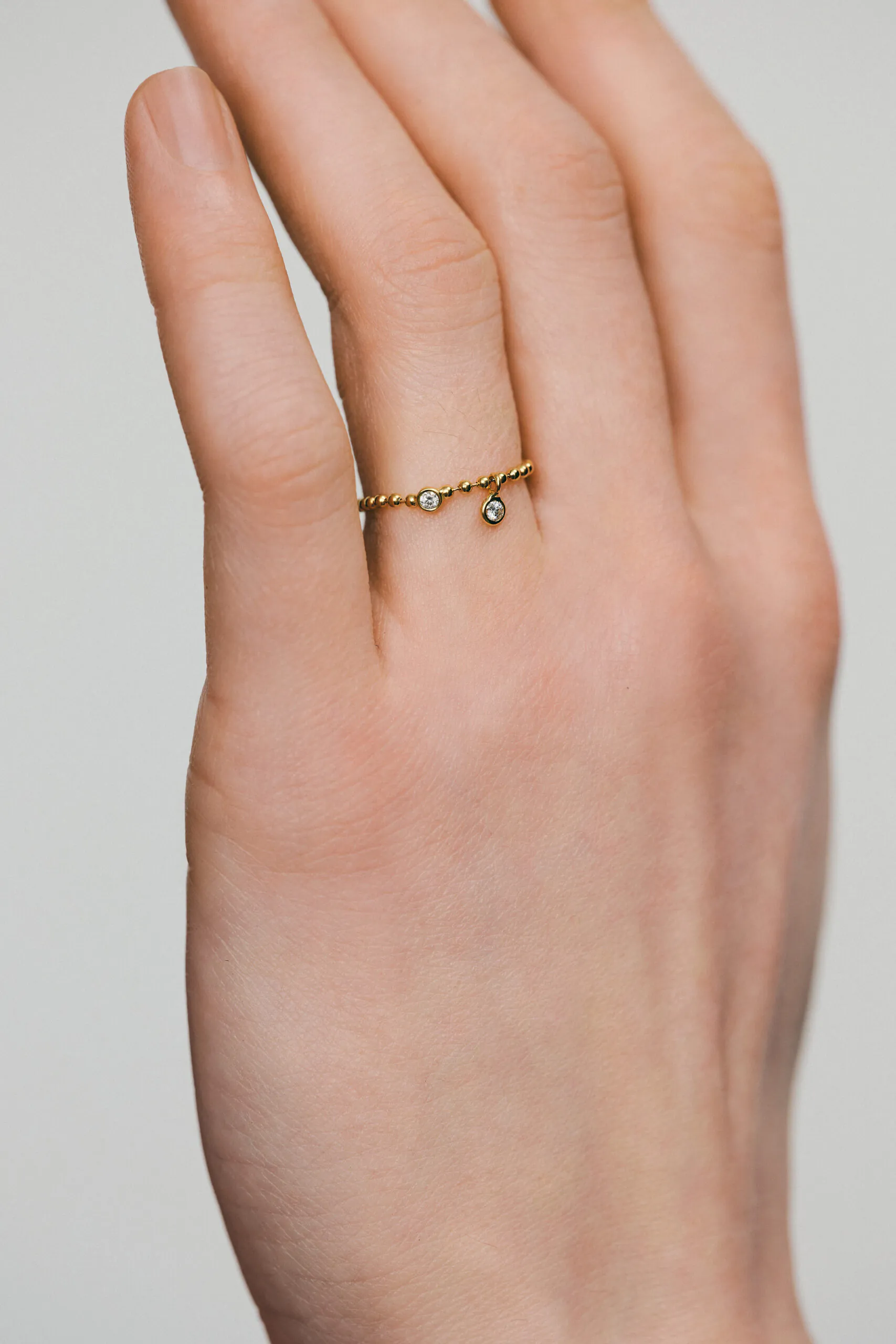 Rings Duo Diamonds Eternal Ring, yellow gold available online with expert craftsmanship