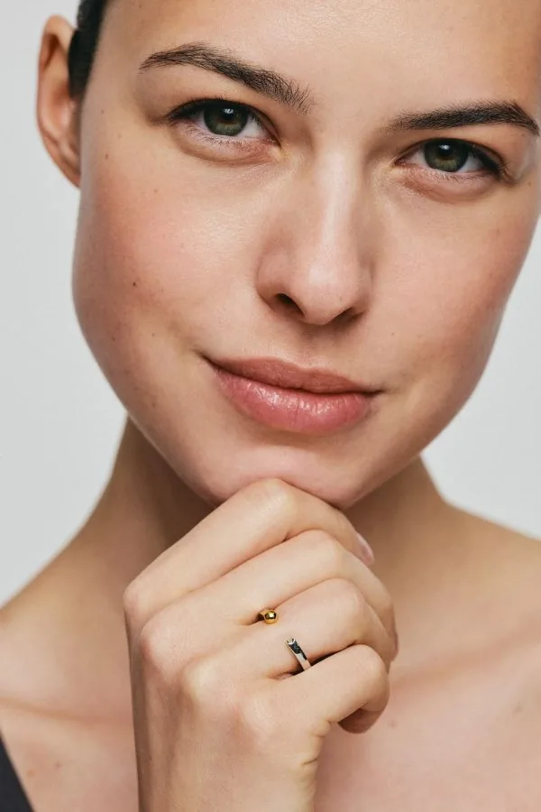 Rings Match Ring, diamond, white gold with luxury craftsmanship from Guzema