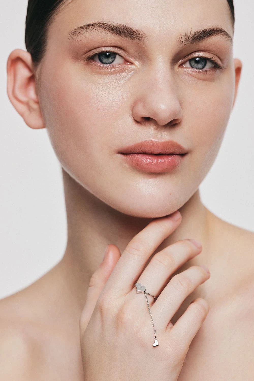 Rings Heart Transformer Ring, white gold with modern design available now