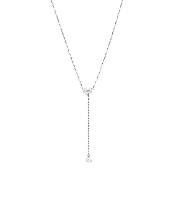 Custom Necklaces Heart Transformer Necklace, white gold for a luxurious style