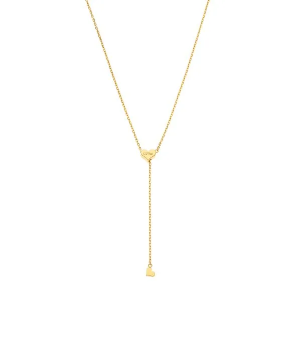 Necklaces Heart Transformer Necklace, yellow gold with fast delivery from Guzema
