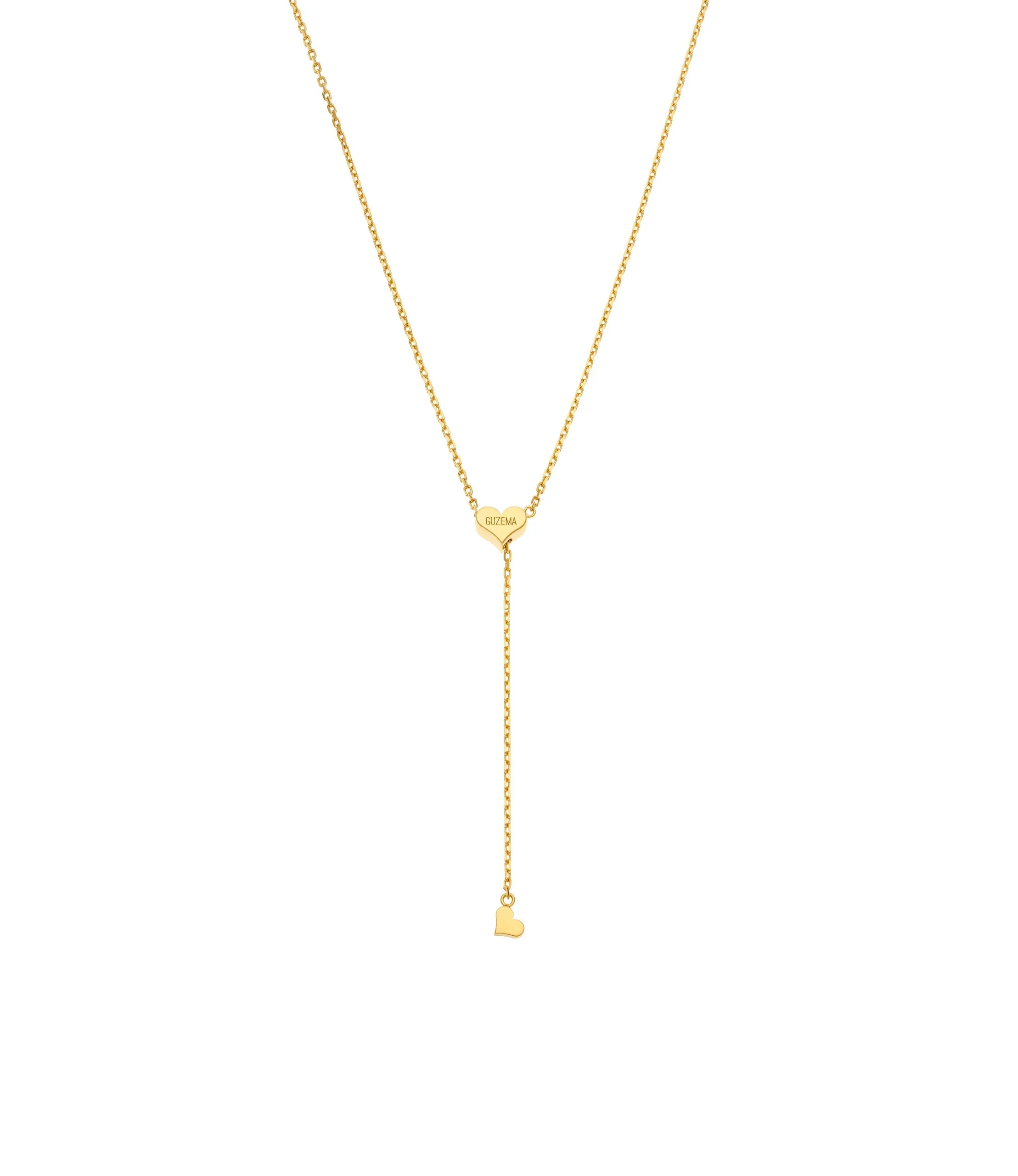 Necklaces Heart Transformer Necklace, yellow gold with fast delivery from Guzema