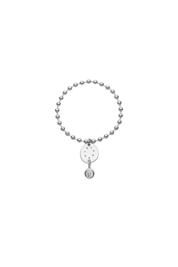 Rings Solo Diamond Eternal Flat Ring, white gold with luxury craftsmanship from Guzema
