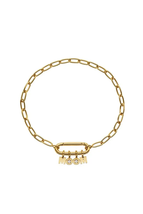 Bracelets MOM Bracelet, diamond, yellow gold with high-end craftsmanship from Guzema