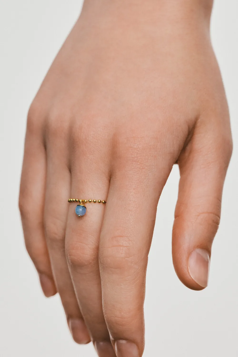 Rings Celestial Blue Pendant Ring available online with expert craftsmanship