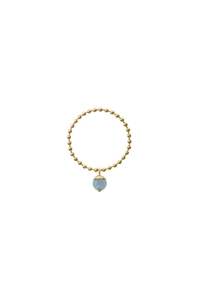 Celestial Blue Pendant Ring