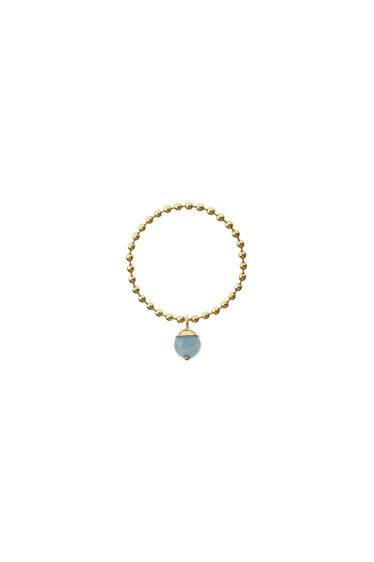 Rings Celestial Blue Pendant Ring with luxury craftsmanship from Guzema