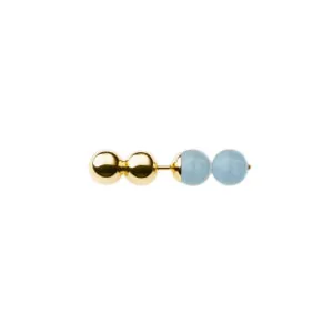 Celestial Blue Convertible Earring-Brooch