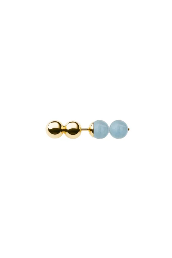 Celestial Blue Convertible Earring-Brooch