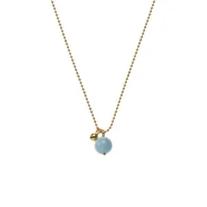 Celestial Blue Charm Necklace