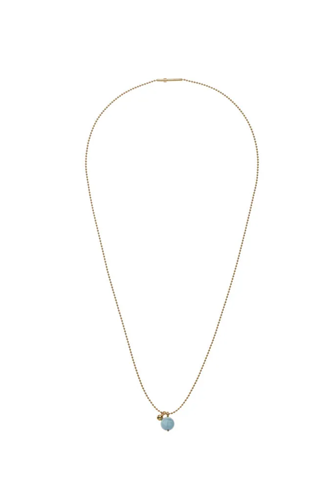 Custom Necklaces Celestial Blue Charm Necklace for a luxurious style