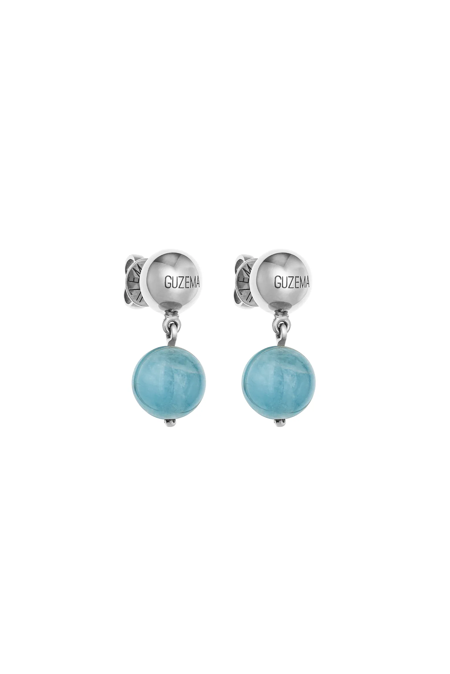 Earrings Celestial Blue Earrings, white gold for a unique and sophisticated look
